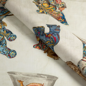 Lee Jofa Tambelan Print Fabric / Lacquer