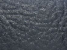 Load image into Gallery viewer, Heavy Duty Charcoal Grey Navy Blue Dark Brown Soft Faux Buffalo Leather Upholstery Vinyl