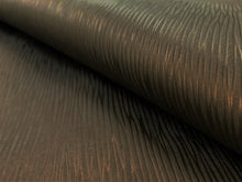 Load image into Gallery viewer, Designer Heavy Duty Chocolate Brown Shimmery Abstract Textured Faux Leather Upholstery Vinyl