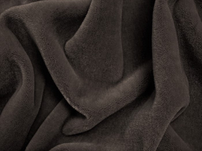 2 Yds Order Minimum Pebble Grey Genuine Mohair Velvet