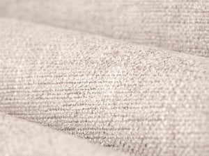 Crypton Water & Stain Resistant MCM Mid Century Modern Tweed Stripe Velveteen Ivory Off White Upholstery Fabric RMC-WCII