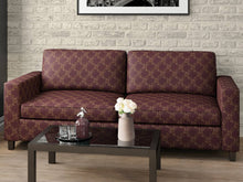 Load image into Gallery viewer, Heavy Duty Leaf Brocade Plum Purple Gold Beige Green Upholstery Drapery Fabric