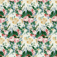 Load image into Gallery viewer, Lee Jofa Maisie Fabric / Pink/Green