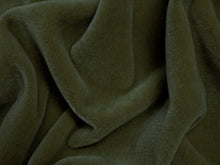 Load image into Gallery viewer, 2 Yds Order Minimum Seaweed Green Genuine Mohair Velvet