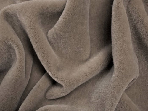 2 Yds Order Minimum Taupe Genuine Mohair Velvet