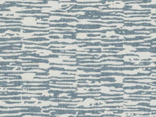 Load image into Gallery viewer, Aqua Blue Grey Abstract Upholstery Drapery Fabric