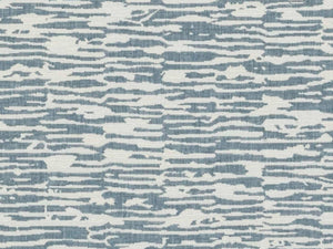 Aqua Blue Grey Abstract Upholstery Drapery Fabric