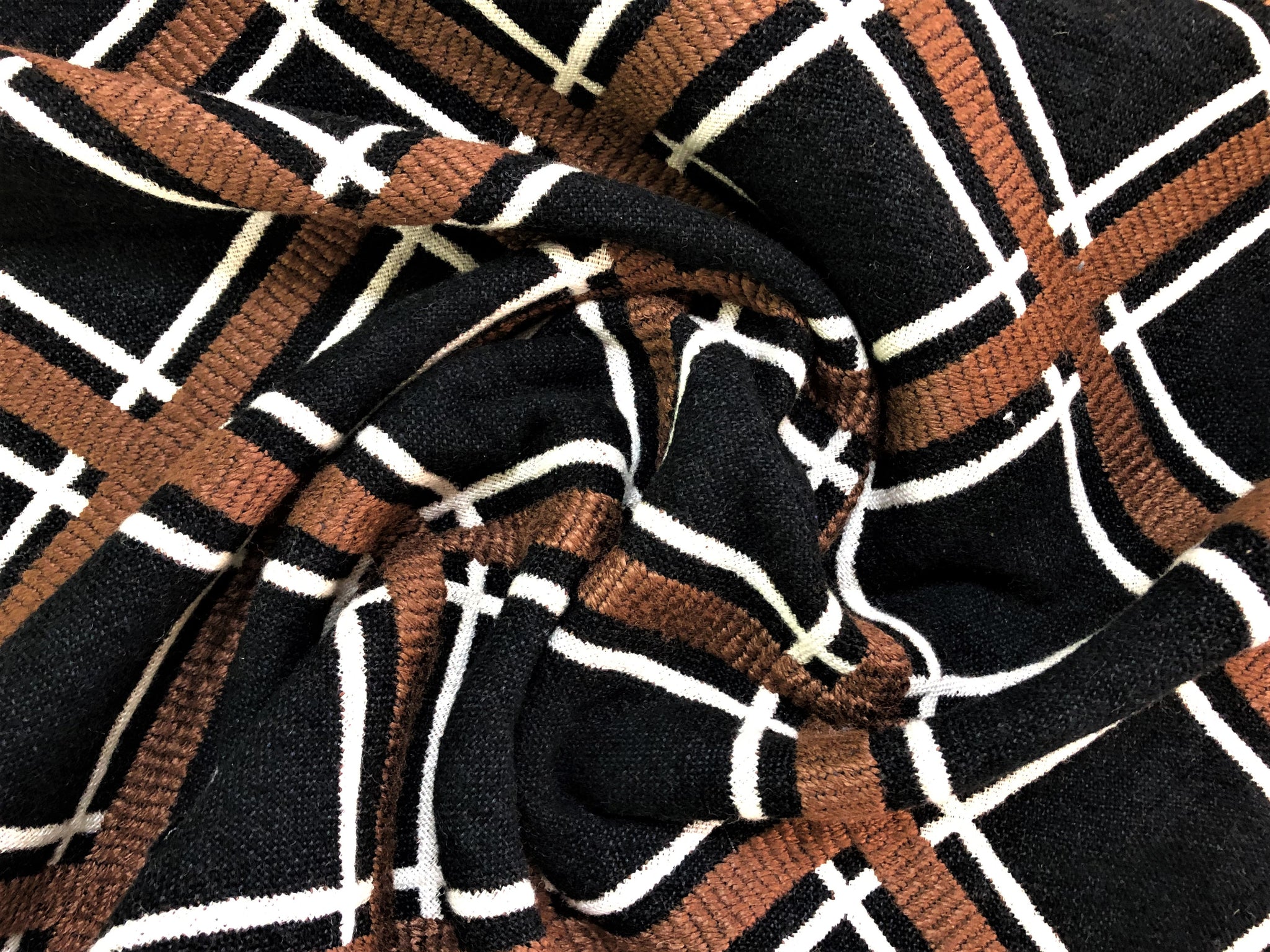 Mill Creek Black & White Uph Fabric, Fabric Bistro, Columbia