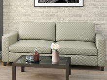 Load image into Gallery viewer, Heavy Duty Geometric Diamond Aqua Blue Beige Green Brown Gold Rose Pink Upholstery Drapery Fabric