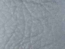 Load image into Gallery viewer, Heavy Duty Steel Grey Charcoal Blue Soft Faux Buffalo Leather Upholstery Vinyl