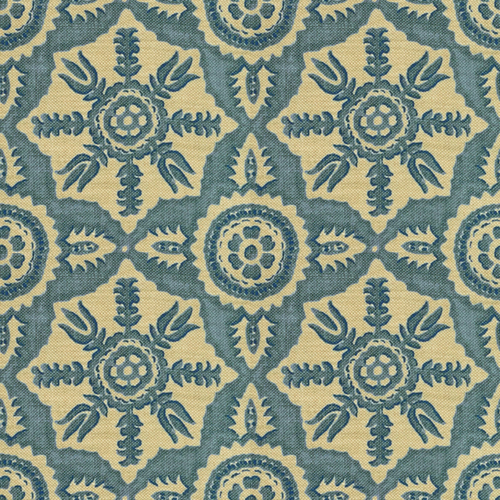 Lee Jofa Rossmore Indigo Fabric / Indigo