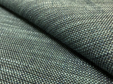 Load image into Gallery viewer, Denim Blue Textured Mid Century Modern Abstract Upholstery Fabric