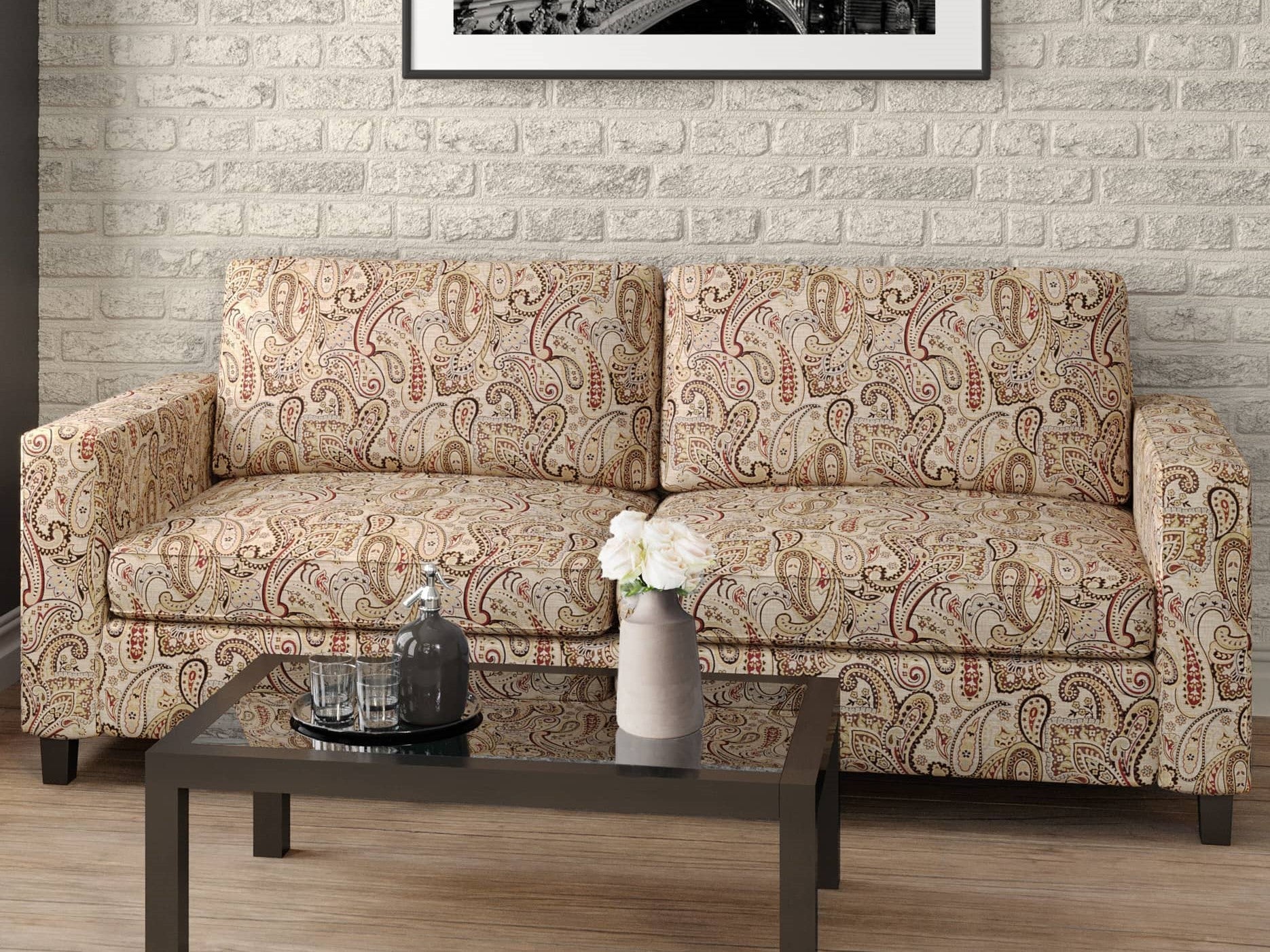 Abstract Paisley Tapestry Fabric Fabric Bistro Columbia South Carolina