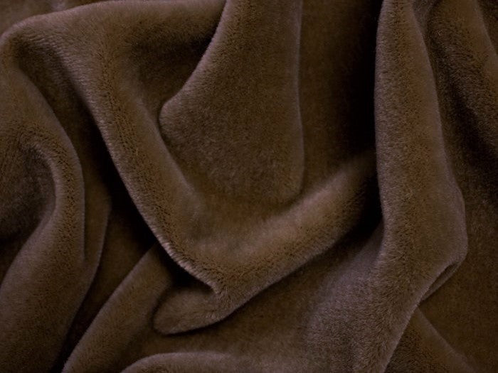 2 Yds Order Minimum Brown Genuine Mohair Velvet