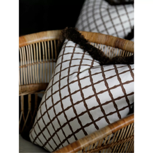 Load image into Gallery viewer, Lee Jofa Bamboo Trellis Fabric / Brown