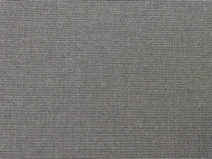 Sunbrella Canvas Coal 5489-0000 Black Grey Stripe Upholstery Drapery Fabric