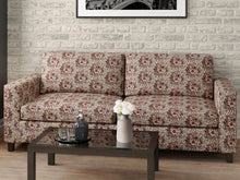 Load image into Gallery viewer, Heavy Duty Victorian Floral Tapestry Pink Magenta Dark Navy Blue Green Cream Beige Upholstery Fabric