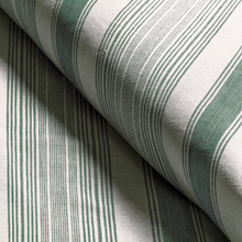 Load image into Gallery viewer, Lee Jofa Tablada Stripe Fabric / Mist