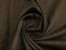 Load image into Gallery viewer, Westbury Textiles Beaumont Herringbone Charcoal Brown Geometric Mid Century Modern Stain Repellent Upholstery Fabric