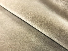 Load image into Gallery viewer, Designer Cotton Ash Taupe Neutral Velvet Upholstery Drapery Fabric