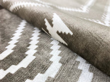 Load image into Gallery viewer, Andrew Martin Navaho Buff Beige Taupe Cream Southwestern American Indian Upholstery Fabric