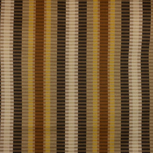 2 Colors Stripe Upholstery Fabric Orange Gray Gold / RMIL14