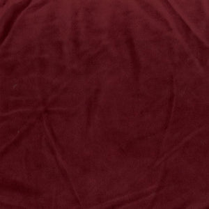 Upholstery Drapery Velvet Fabric Dark Red / Burgundy