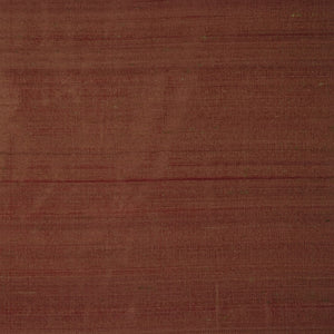 Pure Handwoven Silk Dupioni Drapery Fabric Brown / Tuscany
