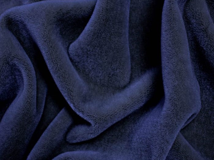 2 Yds Order Minimum Navy Blue Genuine Mohair Velvet