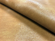 Load image into Gallery viewer, HBF Textiles Pony Skin Sable Island Caramel Brown Faux Leather Upholstery Vinyl