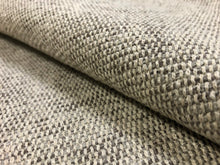Load image into Gallery viewer, Designer Light Beige Taupe Woven MCM Mid Century Modern Tweed Upholstery Fabric