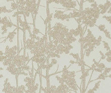 Load image into Gallery viewer, Abstract Botanical Tree Pattern Cream Beige Upholstery Drapery Fabric