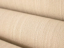 Load image into Gallery viewer, Crypton Water &amp; Stain Resistant MCM Mid Century Modern Tweed Chenille Stripe Basketweave Ivory Beige Upholstery Fabric RMC-WCII