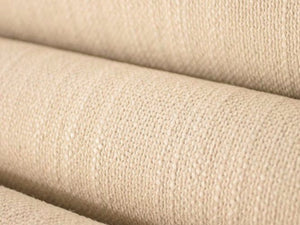 Crypton Water & Stain Resistant MCM Mid Century Modern Tweed Chenille Stripe Basketweave Ivory Beige Upholstery Fabric RMC-WCII