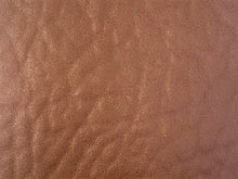 Load image into Gallery viewer, Heavy Duty Saddle Brown Rose Mustard Yellow Soft Faux Buffalo Leather Upholstery Vinyl