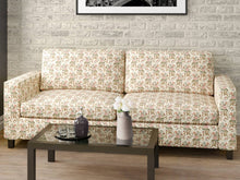 Load image into Gallery viewer, Heavy Duty Victorian Floral Tapestry Beige Pink Green Mauve Blue Black Upholstery Fabric
