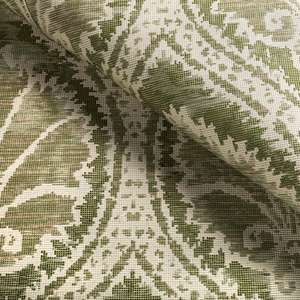 Lee Jofa Seville Weave Fabric / Celadon/Moss