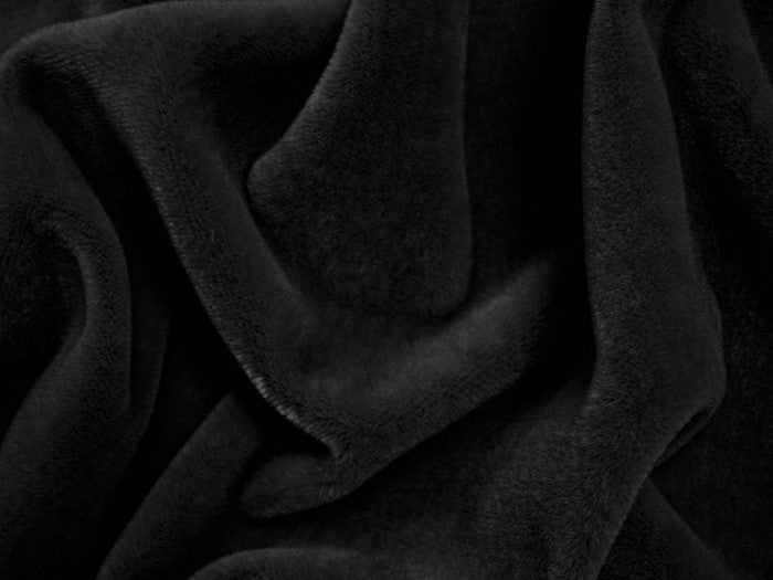 2 Yds Order Minimum Black Genuine Mohair Velvet