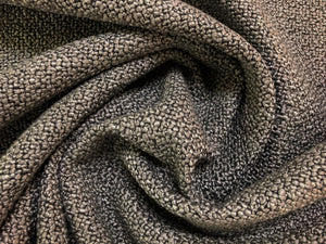 Castel Maison Paris Tera Elephant Textured Chunky Boucle Gray Upholstery Fabric