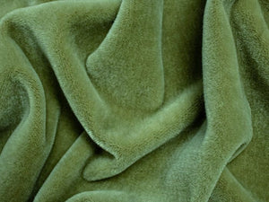 2 Yds Order Minimum Moss Green Genuine Mohair Velvet
