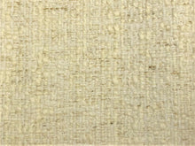 Load image into Gallery viewer, Crypton Stain Water Resistant Mid Century Modern Basketweave Tweed Chenille White Ivory Beige Upholstery Fabric RMCR II