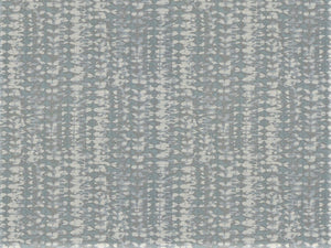 Water & Stain Resistant Linen Poly Silver Gray Ice Blue Off White Abstract Upholstery Drapery Fabric