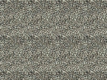 Load image into Gallery viewer, Kendall Wilkinson Soukii Charcoal Grey Silver Animal Pattern Velvet Upholstery Fabric
