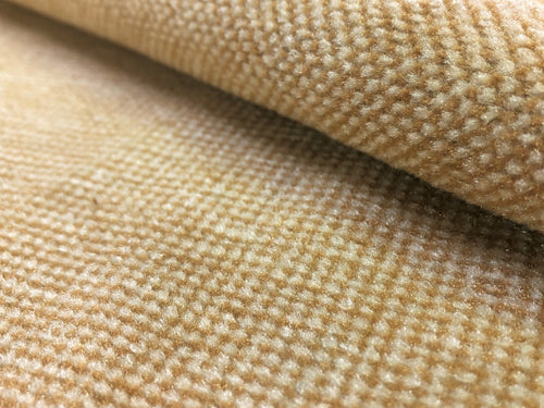 Beige Neutral Small Scale Check Geometric Mid Century Modern Chenille Upholstery Fabric WHS 5196
