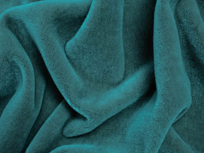 2 Yds Order Minimum Spruce Blue Genuine Mohair Velvet