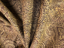 Load image into Gallery viewer, Kravet Kasan Java Crypton Brown Beige Paisley Ethnic Water &amp; Stain Resistant Upholstery Fabric