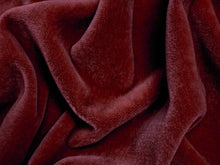 Load image into Gallery viewer, 2 Yds Order Minimum Wine Red Genuine Mohair Velvet