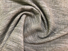 Load image into Gallery viewer, Designer Textured Mid Century Modern Gray Beige Off White Upholstery Fabric