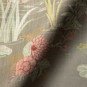 Lee Jofa Luzon Print Fabric / Fawn