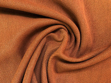 Load image into Gallery viewer, Terracotta Clay Rusty Brown Mid Century Modern Woven Upholstery Fabric
